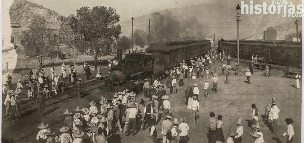 FOTOGRAFÍA DE CHARLES B. WHITE, ENTRONQUE FERROVIARIO EN TORREÓN, CA. 1910. BIBLIOTECA DEGOLYER, UNIVERSIDAD METODISTA DEL SUR, EUA