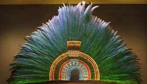 Penacho de Moctezuma, actualmente en Austria